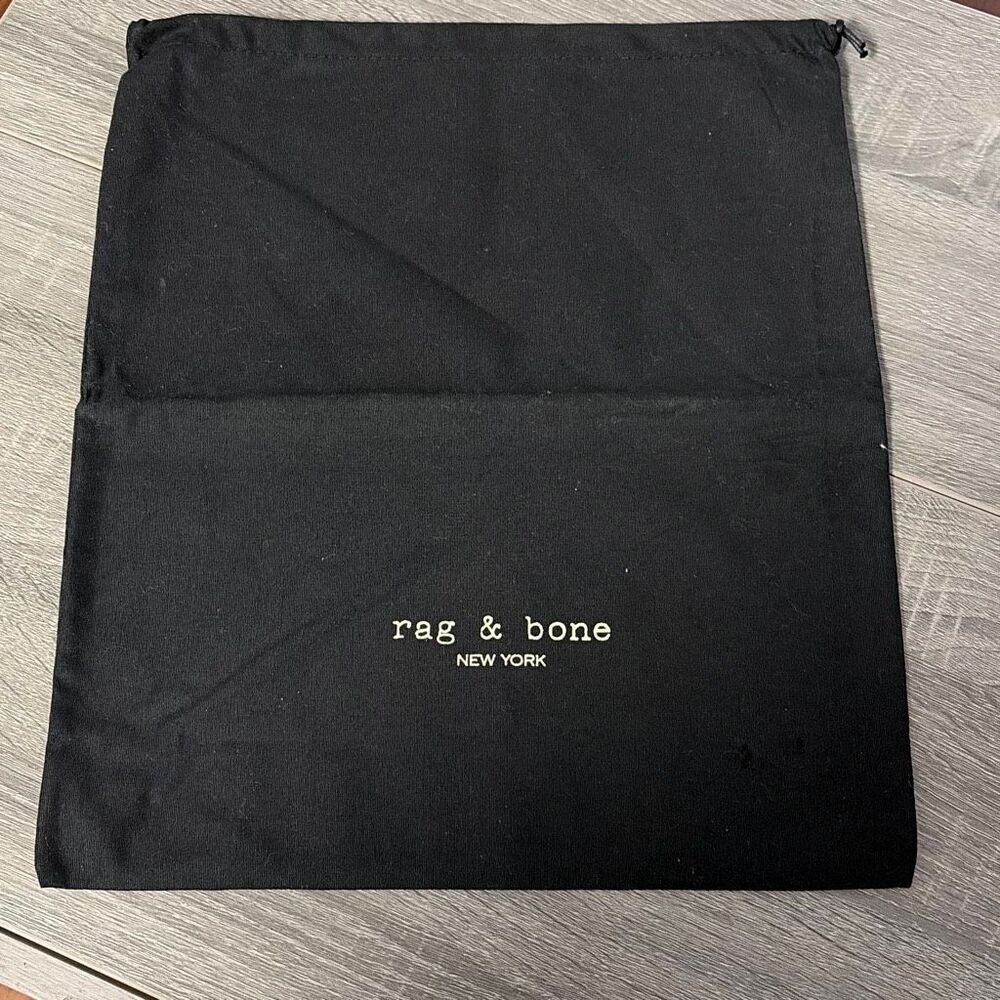 Rag & Bone Black Cloth Dust Bag